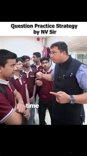Question Practice Strategy by NV Sir💯🔥NV Sir #nvsir #shorts