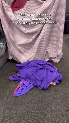 Bedding eating all your laundry again? Try doing the buttons up #adulting #relatable