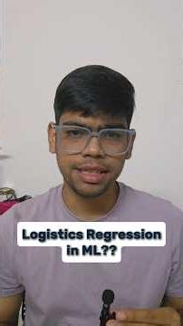 Logistic Regression in 90 Seconds 🤯