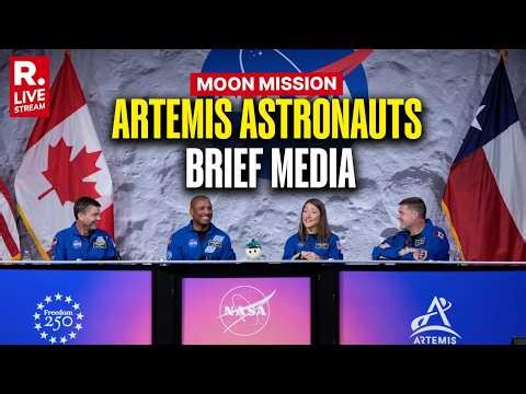 LIVE:Artemis II Astronauts Hold 1st Press Briefing On historic Moon Mission After Returning To Earth