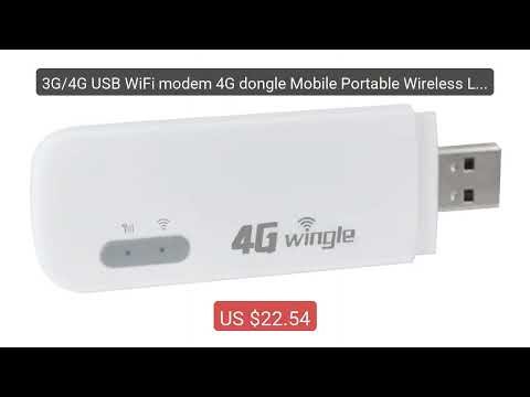 3G/4G USB WiFi modem 4G dongle Mobile Portable Wireless LTE U... — Amazing Value 2026 | Must Have!