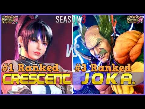 T8 S3 ▰ CRESCENT (#1 Ranked Kunimitsu) Vs JOKA (#3 Ranked Heihachi) ▰ Tekken 8 High Level Gameplay