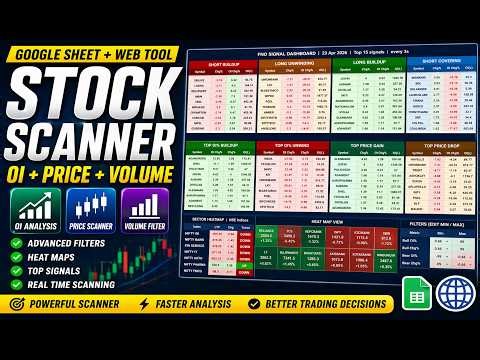 AI-powered stock scanner -OI, price, and volume analysis + FREE ALGO AI -Powered smarter execution.