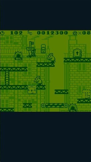 This Donkey Kong level is so easy #nintendo #mario #donkeykong #gameboy #switch #switch2