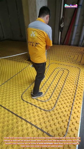 The Art of Underfloor Heating Pipe Installation
