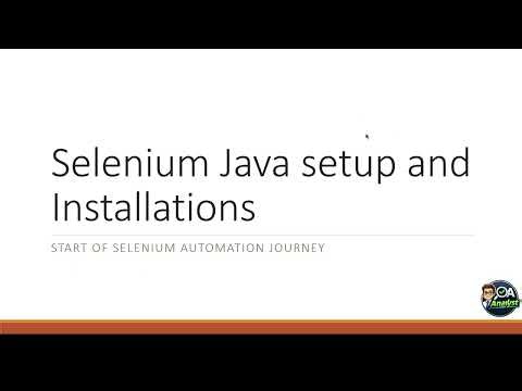 Video 08 How to Set Up Selenium with Java from Scratch | Java, Maven & First Test