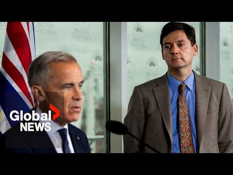 Carney press conference with David Eby amid proposal for new Alberta - BC pipeline | LIVE