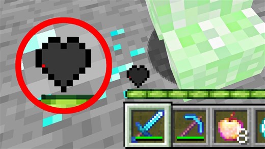 Minecraft, but you only have 0.1% health