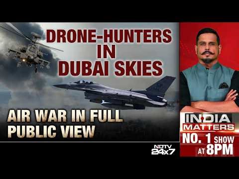 Iran Attacks Dubai | Dramatic War Videos Show Drones Shot Down Over UAE Skies