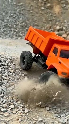 RC Dump Truck EPIC Off-Road Flip! 🤯