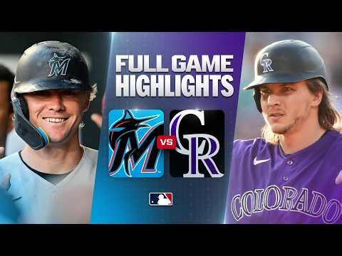 MARLINS vs. ROCKIES: Official Full Game Highlights (June 29) | 2026 MLB Season