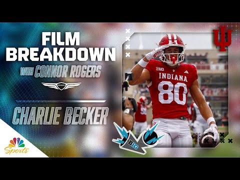 Beware of Charlie Becker: Indiana WR off to HOT start in 2026 | Big Ten Film Breakdown | NBC Sports