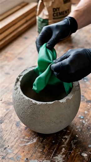 I Made Stunning Concrete Bowls & Planters Using BALLOONS! 🤯 | Easy DIY Workshop