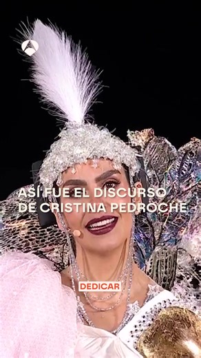 El mensaje inspirador del vestido de Cristina Pedroche