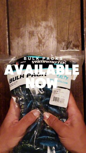 Bulk packs of Yamamoto Zako’s and Senkos are AVAILABLE NOW! #yamamoto #whatyoufishmatters #zako