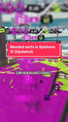Splatoon 3 Needed Nerfs and Buffs (Updated)