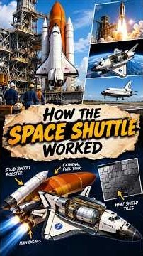 How the Space Shuttle Worked 🚀 | NASA’s Incredible Space Technology #Shorts