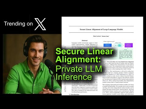 Secure Linear Alignment: Private LLM Inference
