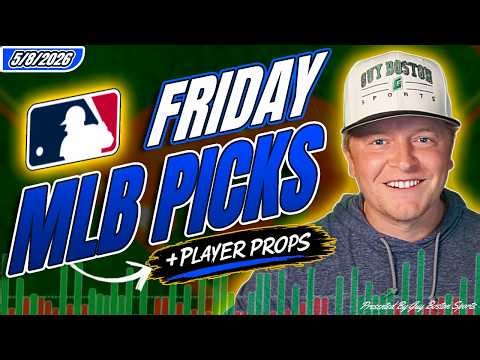 MLB Picks Today May 8 2026 | Best Bets, Predictions, & Player Props!