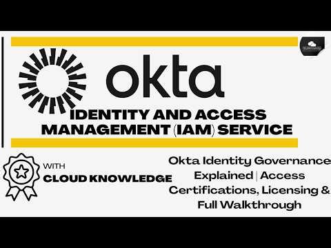 Okta Identity Governance Explained | Access Certifications, Licensing & Full Walkthrough #okta