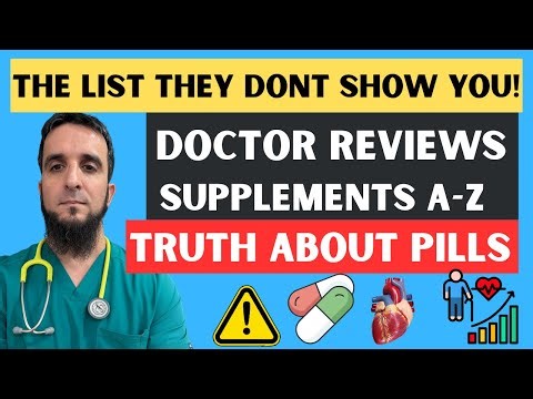Supplements A–Z | What’s Medically Approved in the UK, Europe & US – Doctor Explains 