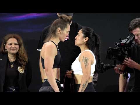 Ellie Scotney vs. Mayelli Flores & Undercard • Undisputed Super-Bantamweight World Title | WEIGH IN
