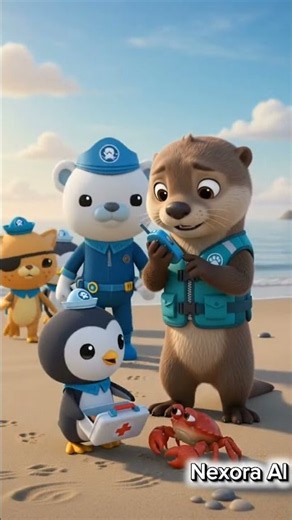 Tunip's Brave Rescue Mission || turnips octonauts #shortvideo #youtubevideoupload #cartoon #shorts