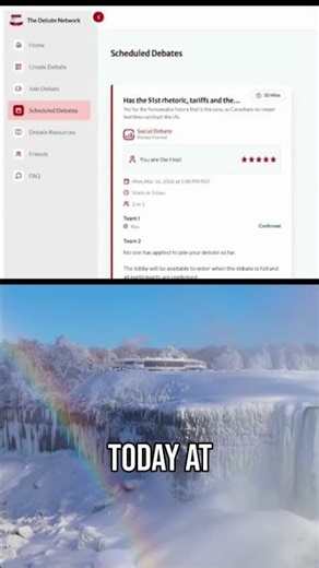Join Live Video Debates: Challenge Ideas at The Debate Network #shorts