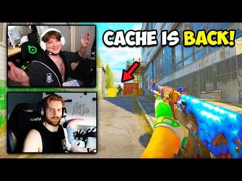 PROS PLAY NEW CACHE MAP IN CS2!
