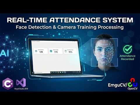 Automated Face Recognition Attendance System | C# .NET, EmguCV & SQL Server