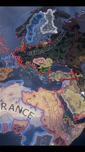 WHAT IF GERMANY INVADED EAST IN 1936? / HOI4 TIMELAPSE #heartsofiron4 #hoi4