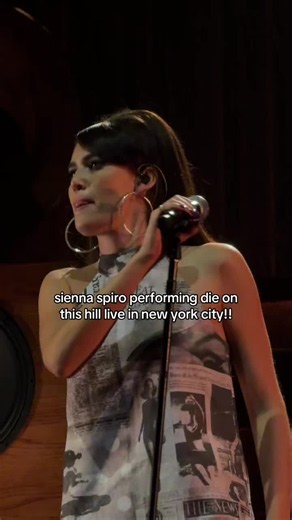Sienna Spiro Die On This Hill live NYC performance: visitor my house tour