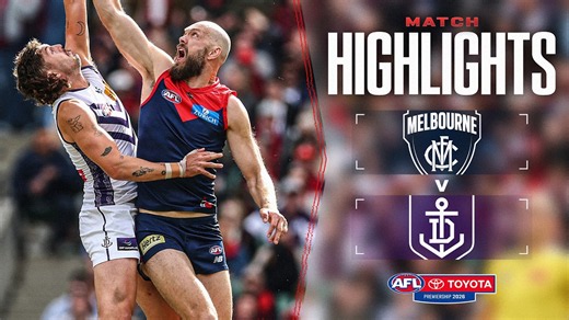 Melbourne v Fremantle Highlights | Round 22, 2026 | AFL