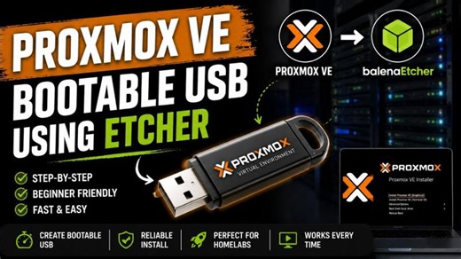 How to Make a Proxmox VE Bootable USB with Balena Etcher | Beginner Guide | Miles Matias