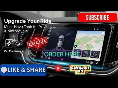 Upgrade Your Car with These Smart Gadgets #CarElectronics