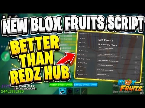 [NO KEY] NEW BLOX FRUITS SCRIPT (Roblox) | BETTER THAN REDZ HUB | AUTO FARM, MIRAGE, RAIDS & MORE!