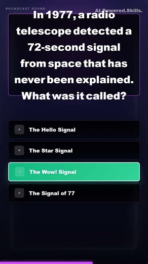 📻 The Wow! Signal: A Message from Space?