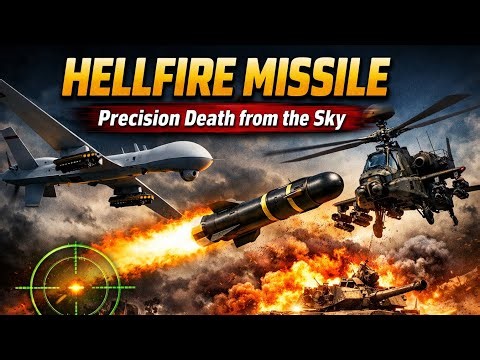 HELLFIRE MISSILE Explained | Precision Death from the Sky | US Military Weapon