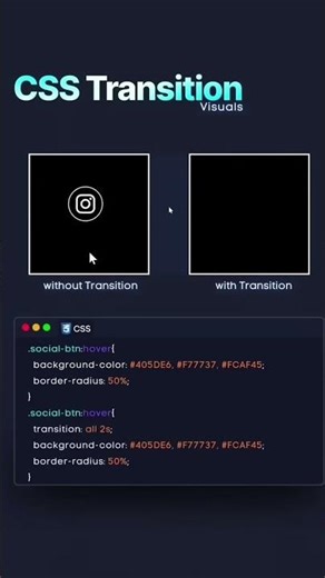 CSS Transition #csstutorial #cssanimation #csstransition #csshover #csshovereffects