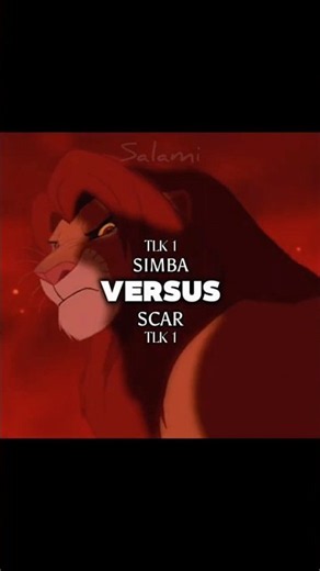 Simba Vs Scar #edit #disney #thelionking