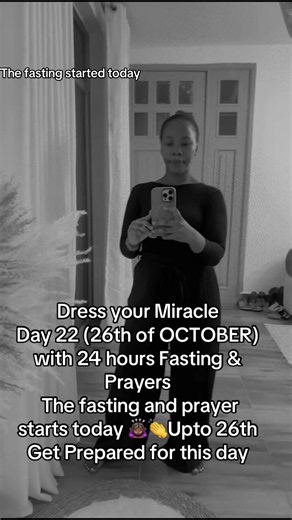 Hallelujah Challenge 2026: Dress Your Miracle Day 22 Fasting & Prayers