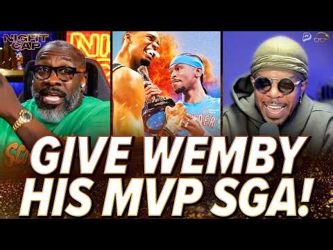 Unc & Iso Joe WARN SGA he's AWAKENED a BEAST after STEALING Wemby's MVP trophy! | Nightcap