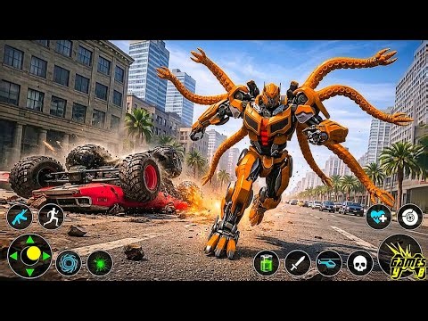 Futuristic Robot Transformers: Robot Multiple Transform Game 2026 Part-3 - Android Gameplay