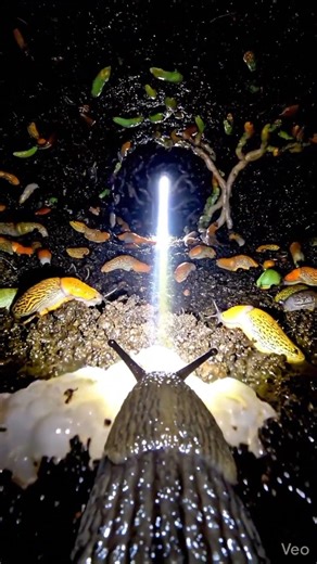 Micro Camera on a Slug Entering Its Underground Colony 🐌 | Real POV Nature Documentary