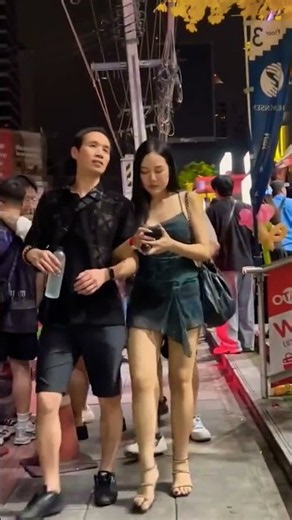 Walking Street in Pattaya Thailand |#thailand #pattaya #pattayacity #street