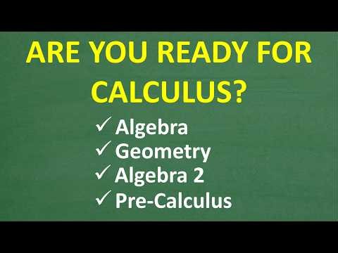 What Math Do You Need Before Calculus? Algebra to Precalculus Explained