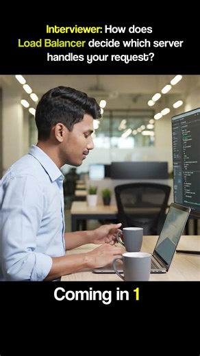 How does Load Balancer decides which server handles your Request? #systemdesign