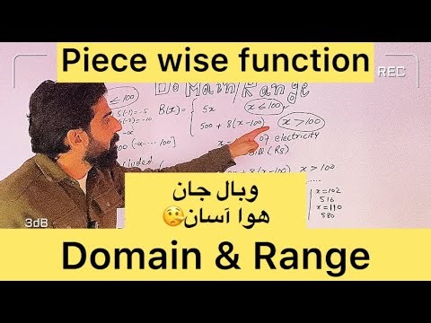 Piecewise Function | Exercise 2.1 | Class 11 Math (New Book 2025)