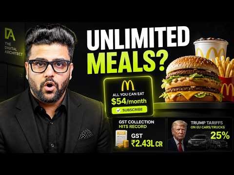 McDonald’s UNLIMITED Food Plan | $54 में Unlimited | Business News