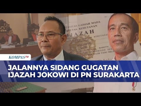 Ramai Pengunjung, Sidang Citizen Law Suit Ijazah Jokowi Masuk Agenda Pembuktian di PN Surakarta